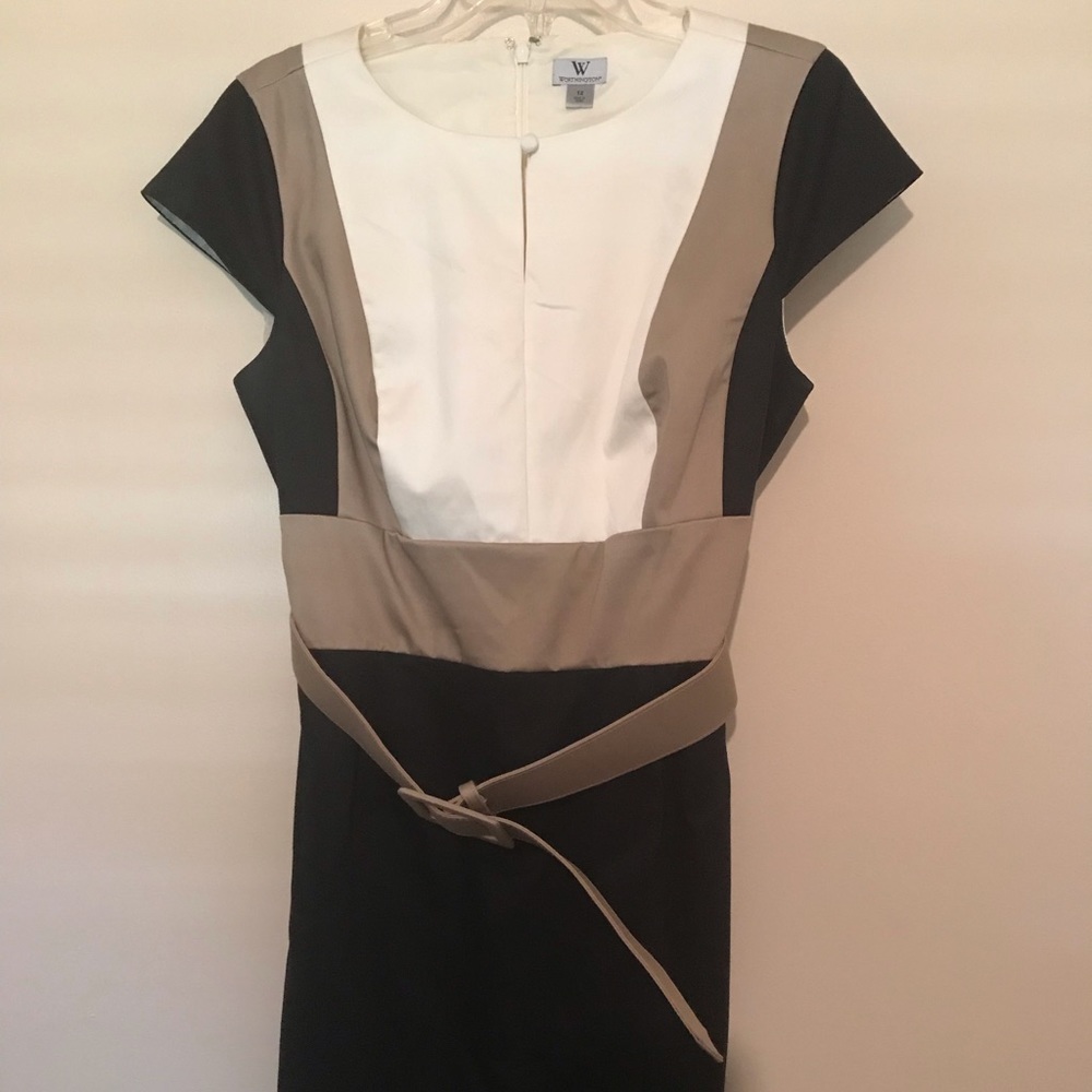 Worthington Color Block Dress